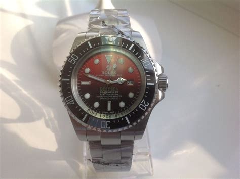 rolex deep sea black and red|rolex deepsea costco.